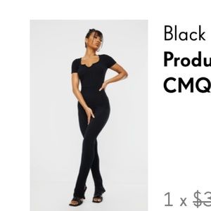 PLT BLACK JUMPSUIT